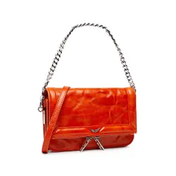 Zadig & Voltaire Rock Nano Roman Lustruit Lwba00075 Sac De Apus De Soare