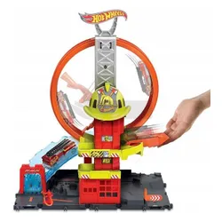 HOT WHEELS ZESTAW REMIZA STRAŻACKA SUPERPĘTLA HKX41