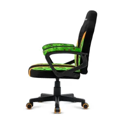 Fotel HUZARO Ranger 1.0 Pixel Mesh Czarno-zielony