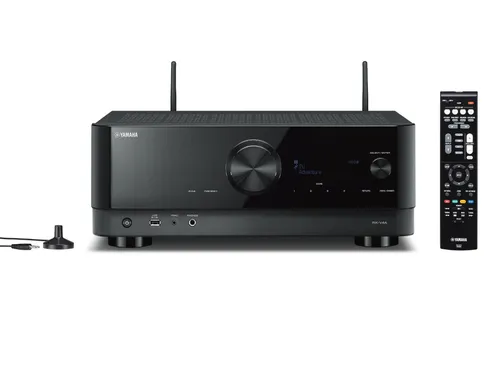 Yamaha MusicCast RX-V4A Cinema System Black, Pure Acoustics NOVA 8, NOVA 6 Black