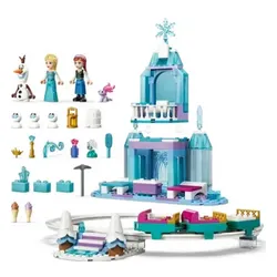 LEGO Disney Princess 43281 Lodowy zamek Elzy i śnieżna przejażdżka