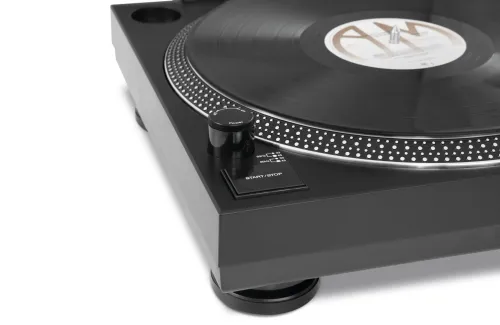 Gramofon TechniSat TECHNIPLAYER LP 300 Manualny Napęd bezpośredni Przedwzmacniacz Czarny