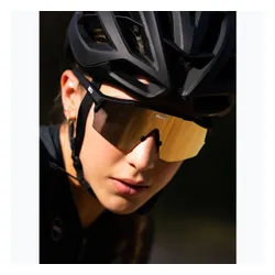 Okulary przeciwsłoneczne Koo Alibi black matt/gold mirror