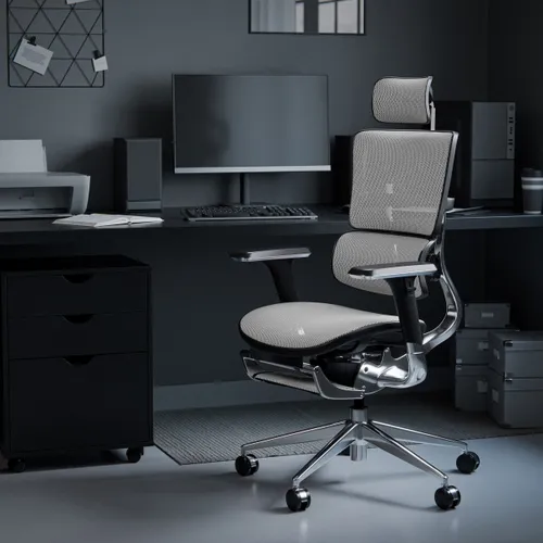 Fotel DIABLO CHAIRS V-Master Biało-czarny