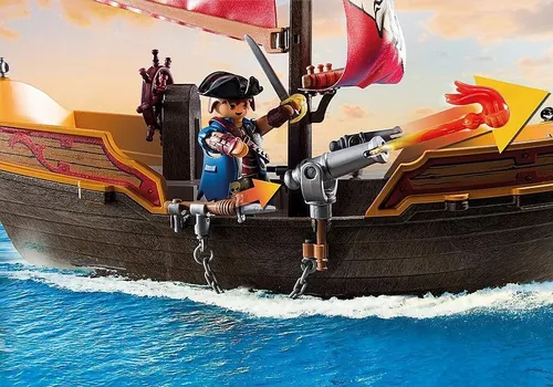 Playmobil Пираты 71418 Пиратский Корабль