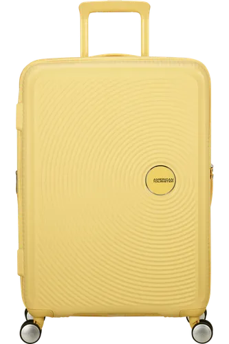 Средний чемодан American Tourister Soundbox 67cm - Pastel Yellow