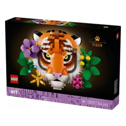 LEGO Klocki ART 31217 Kolekcja zwierząt - tygrys