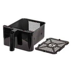 Air Fryer Frytkownica beztłuszczowa MPM MFR-13 12l z podwójnym koszem i okienkiem do obserwacji postępów gotowania