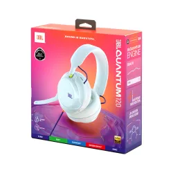 Słuchawki przewodowe z mikrofonem JBL Quantum 120 Nauszne Lodowy