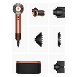 Suszarka DYSON Supersonic Nural Straight+Wavy Bursztynowy-jedwab 1600W