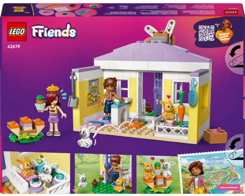 LEGO 42679 Friends Hotel dla królików w mieście Heartlake