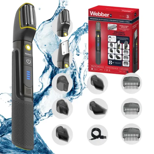 Trymer Webber 05BG600 8 nasadek 90min