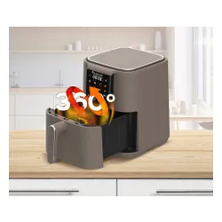 Air Fryer Frytkownica beztłuszczowa TURBOTRONIC TT-AF250 Beżowy 6l 12 automatycznych programów