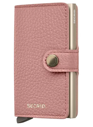 Portfel kieszonkowy RFID Secrid Miniwallet Pebble - rose