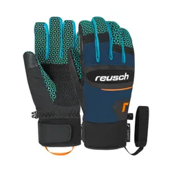 Rękawice narciarskie Reusch Dragon R-Tex XT dress blue/orange popsicle