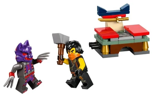 LEGO Ninjago 30650 Bitwa Kaia i Raptona w świątyni & Turniejowy teren szkoleniowy