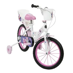 Rower dziecięcy HUFFY Disney Minnie 16 cali dla dziewczynki Biały
