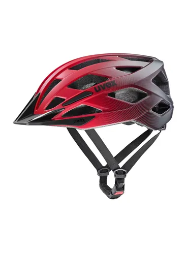 Kask rowerowy Uvex I-vo 2 - red/black matt