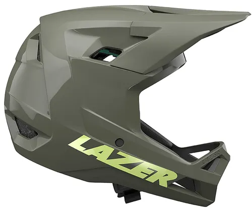 Kask rowerowy LAZER Chase KinetiCore Zielony mat Full Face (rozmiar XS)
