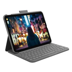 Etui na iPad LOGITECH Slim Folio Szary Klawiatura