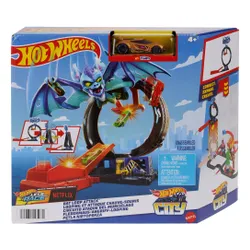 Tor Hot Wheels City Pętla nietoperza HTN78