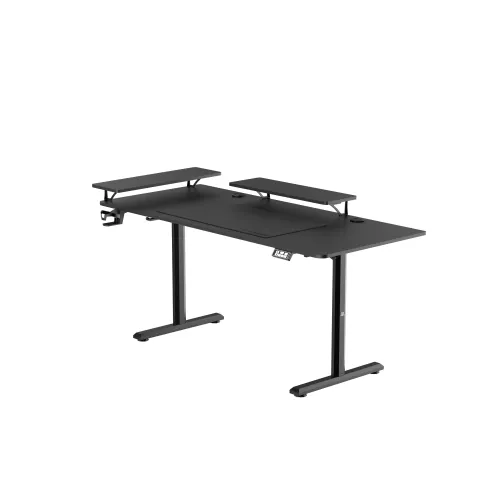 Biurko Ultradesk HIGHLANDER XXL 160cm Regulacja wysokości Czarny