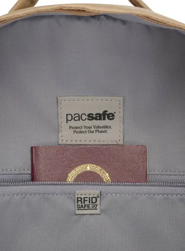 Женский противоугонный рюкзак Pacsafe W Backpack 10 l - taupe