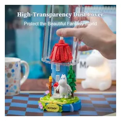 Klocki budowlane scena koncertowa figurki instrumenty dla dorosłych