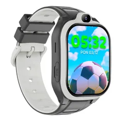 Smartwatch FOREVER Kids Boost KW-530 AI GPS WiFi 4G Czarno-biały