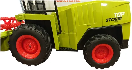 Zdalnie sterowany kombajn COIL RC zabawka na pilota światło dźwięk skala 1:24