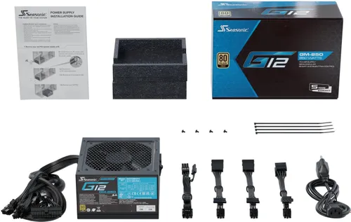 Zasilacz SEASONIC G12 GM-850 850W 80 Plus Gold