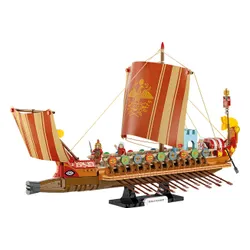 Cobi Klocki Klocki Imperium Romanum - Okręt wojenny 1810 klocków