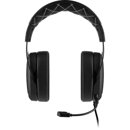 Słuchawki przewodowe z mikrofonem Corsair HS60 PRO SURROUND CA-9011213-EU Nauszne Czarny