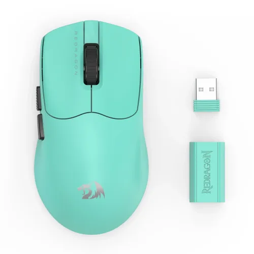 Myszka gamingowa Redragon M933TF-ULT Axion Turquoise