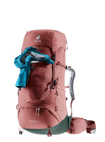 Plecak trekkingowy damski Deuter Aircontact Lite 45 + 10 SL - caspia/ivy