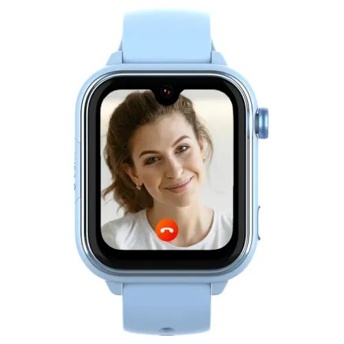 Smartwatch Kiano Watch Alpha Kid Funkcje AI GPS 4G Niebieski