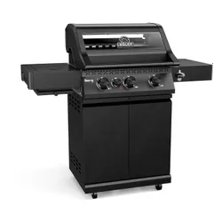 Grill gazowy KOLER Krone Compact Pro Czarny 15.8 kW 60 x 46 cm