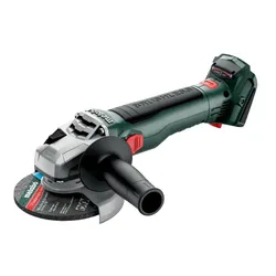 Аккумуляторная угловая шлифовальная машина УШМ Metabo в 18 LT BL 11-125