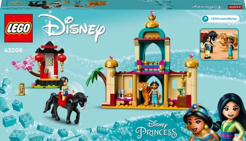 LEGO Disney maceraları Yasemin ve Mulan (43208)