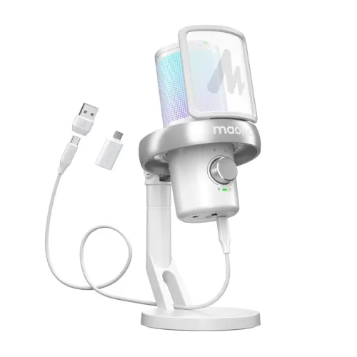 Mikrofon Maono DM40 Pro Bezprzewodowy Pojemnościowy Biały