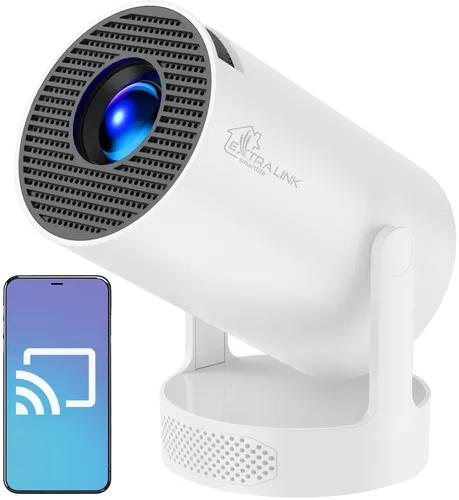 Projektor EXTRALINK ESP-300HiFi HD (1280 x 720), 200 ANSI lumen, Wi-Fi, Bluetooth