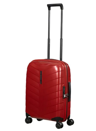 Маленький расширяемый чемодан Samsonite Attrix 55 см (20/23 см) - red