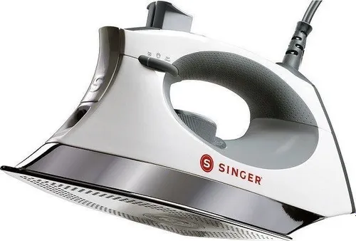 Demir Singer Buharlı ütü SİNGER SteamCraft Plus 2600W beyaz ve gri