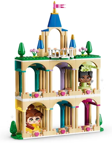 LEGO 43291 Disney Princess Mała Bella i Tiana z zamkiem