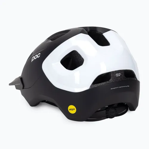 Kask rowerowy POC Axion Race MIPS uranium black matt/hydrogen white