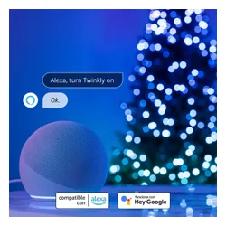 Lampki choinkowe TWINKLY TWKC100RGB-T Świeca 6 m Wi-Fi/Bluetooth
