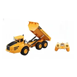 Zdalnie sterowany samochód COIL Auto RC pilot wywrotka ciężarówka VOLVO 1:16 żółta