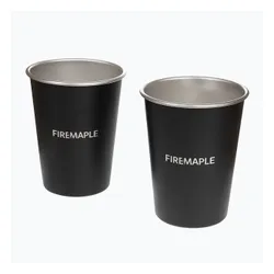 Kubek turystyczny Fire-Maple Antarcti 350 ml 2 szt. black