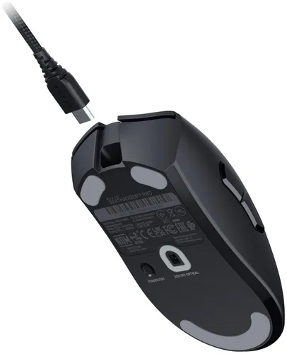 Myszka gamingowa Razer DeathAdder V3 Pro + HyperPolling Dongle bezprzewodowa 30000 dpi optyczna czarna