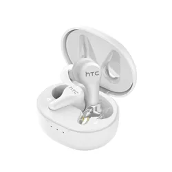 Słuchawki bezprzewodowe HTC Wireless Earbuds Plus Dokanałowe Bluetooth 5.0 Biały